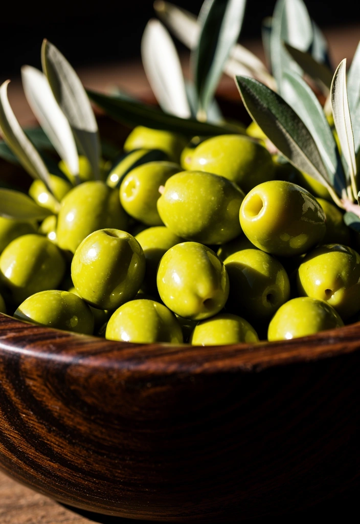 Olivas frescas